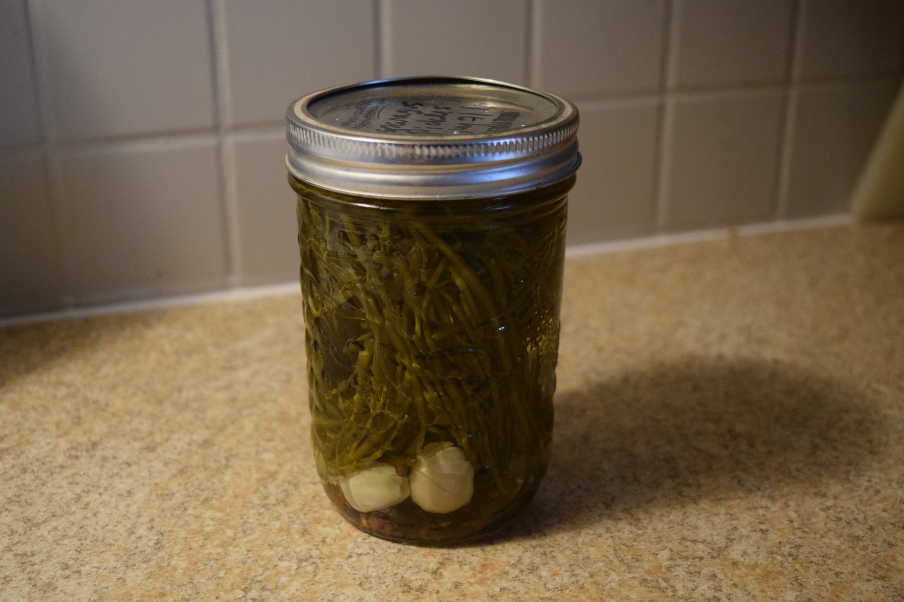 Sea asparagus pickles